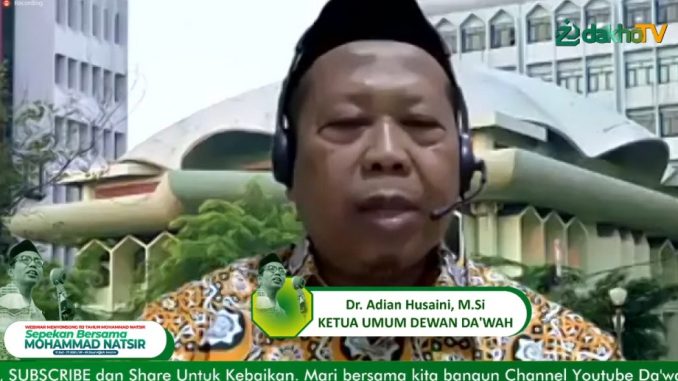 Peringati 113 Tahun Mohammad Natsir, Dewan Da’wah Gelar Webinar Selama Sepekan